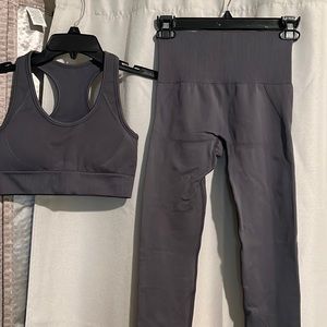 Grey workout set